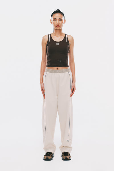 BEC RIBBED TANK SOIL BROWN
