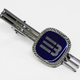 ROPE CREST TIE CLIP WINE SILVER