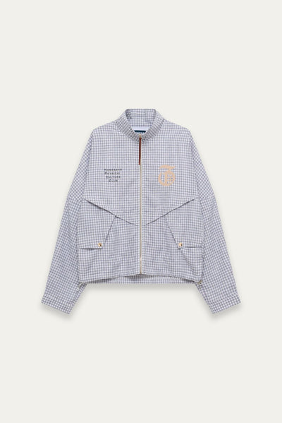 DAVID TRACK JACKET RECYCLE PLAID