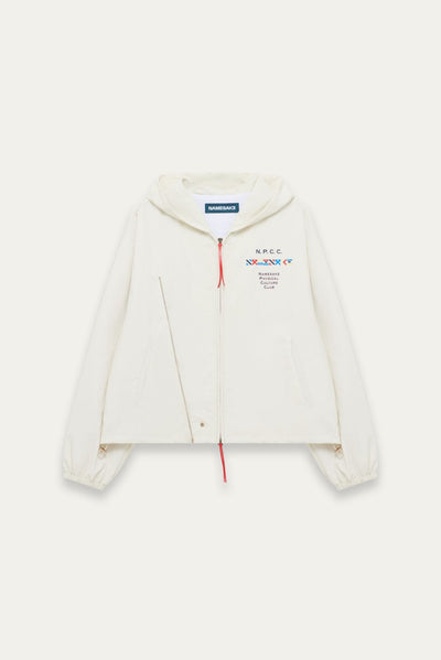 YACHT ZIP HOODIE CANNOLI CREAM