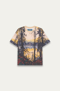 NEAL PROMISEDLAND TEE FOREST PRINT