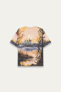 NEAL PROMISEDLAND TEE FOREST PRINT