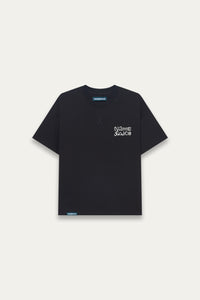 TOBI OVERSIZED NOTICE TEE EUPHORIC BLACK