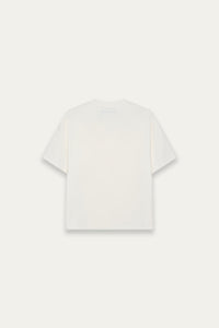 TOBI OVERSIZED LOGO TEE FREE WHITE