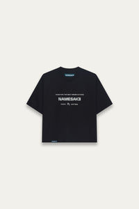 MARYS CROPPED HOME TEE EUPHORIC BLACK (NAMESAKE EXCLUSIVE)