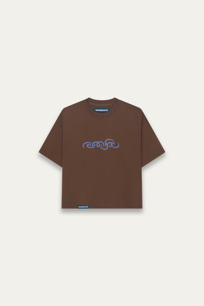 MARYS CROPPED NMSK TEE MARSH BROWN