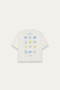 MARYS CROPPED NMSK TEE FREE WHITE