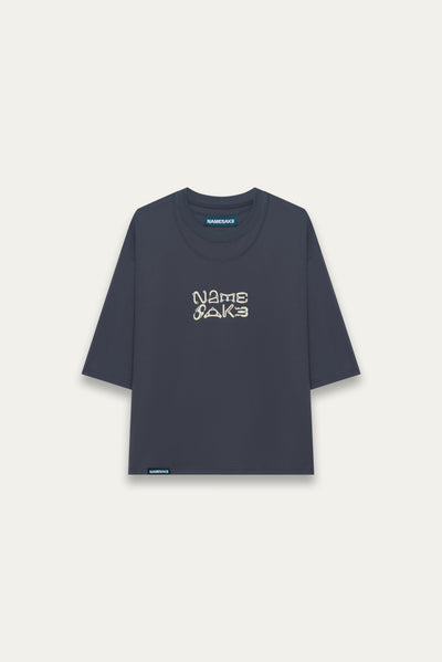 MAYO OVERSIZED CARABINER TEE DEPTH BLUE