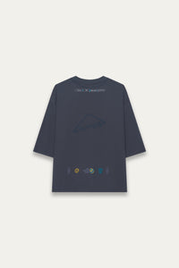 MAYO OVERSIZED CARABINER TEE DEPTH BLUE