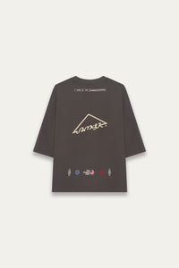 MAYO OVERSIZED CARABINER TEE PUBBLE GREY