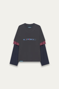 CHUCK 3-LAYERED TEE DEPTH BLUE