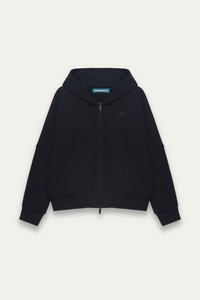 MAURICE WARM-UP HOODIE EUPHORIC BLACK