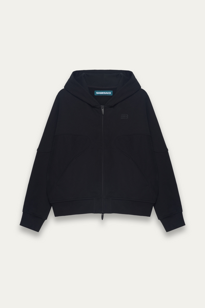 MAURICE WARM-UP HOODIE EUPHORIC BLACK