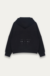 MAURICE WARM-UP HOODIE EUPHORIC BLACK