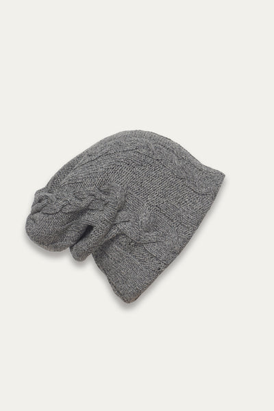 LINAS DUAL BEANIE ASH GREY