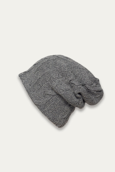 LINAS DUAL BEANIE ASH GREY