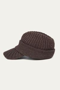DAVE KNITTED FEDORA STAGNANT BROWN