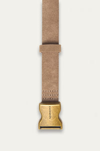 BUCKLE BELT DUNE BROWN