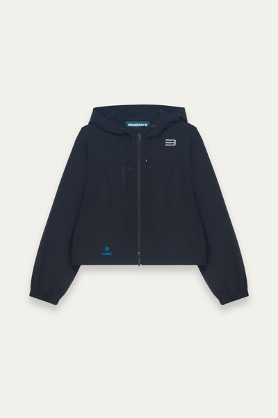 PATHFINDER WINDBREAKER JACKET EUPHORIC BLACK (FITTED VERSION) (NAMESAKE EXCLUSIVE)