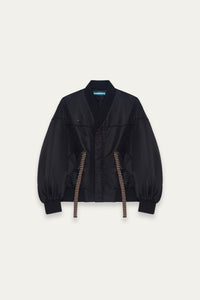 KIYAN CARGO BOMBER EUPHORIC BLACK  (NAMESAKE EXCLUSIVE)
