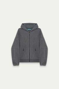 EARL ZIP HOODIE ASH GREY (NAMESAKE EXCLUSIVE)