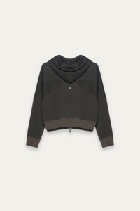 MAURICE WARM-UP HOODIE ULTIMATE GREY (FITTED VERSION) (NAMESAKE EXCLUSIVE)