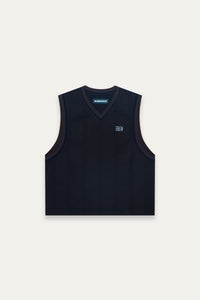 TWOFOLD IVY VEST EUPHORIC BLACK (NAMESAKE EXCLUSIVE)