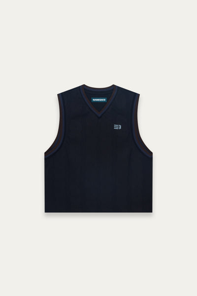 TWOFOLD IVY VEST EUPHORIC BLACK (NAMESAKE EXCLUSIVE)
