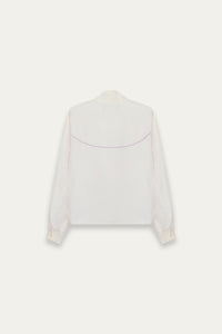 N-CREW TRACK SHIRT JACKET FREE WHITE (NAMESAKE EXCLUSIVE)