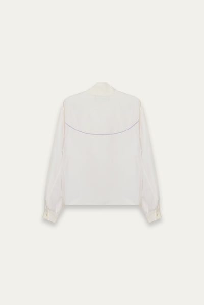 N-CREW TRACK SHIRT JACKET FREE WHITE (NAMESAKE EXCLUSIVE)