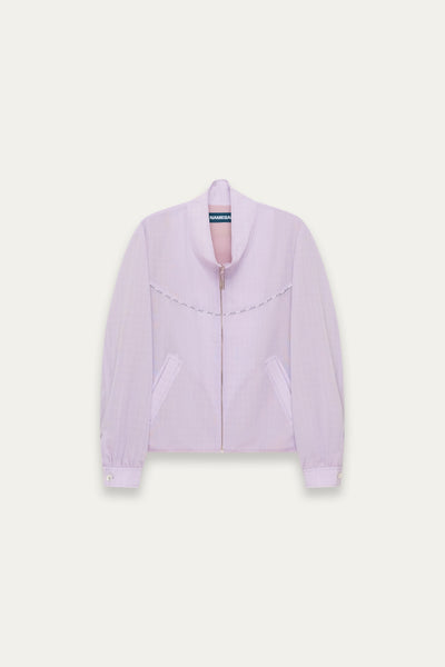 N-CREW TRACK SHIRT JACKET PUFF GRAPE (NAMESAKE EXCLUSIVE)