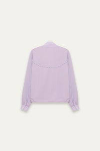 N-CREW TRACK SHIRT JACKET PUFF GRAPE (NAMESAKE EXCLUSIVE)