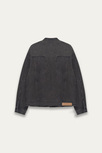 JARVIS DENIM JACKET EUPHORIC BLACK