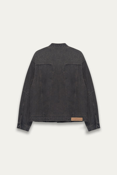 JARVIS DENIM JACKET EUPHORIC BLACK