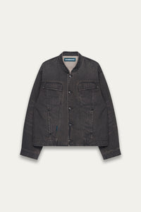 JARVIS DENIM JACKET EUPHORIC BLACK