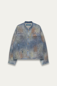 JARVIS DENIM JACKET MIRROR LAKE BLUE