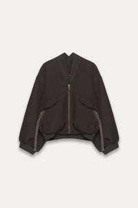 KIRK FLIGHT JACKET OLIVE GREEN