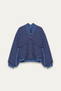 KIRK FLIGHT JACKET DEPTH BLUE