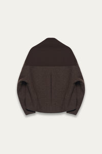 IVAN FLEECE JACKET STAGNANT BROWN