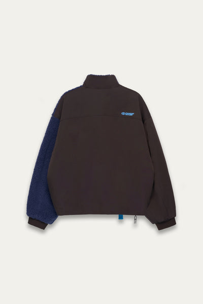 NORTH TWIST FLEECE DEPTH BLUE
