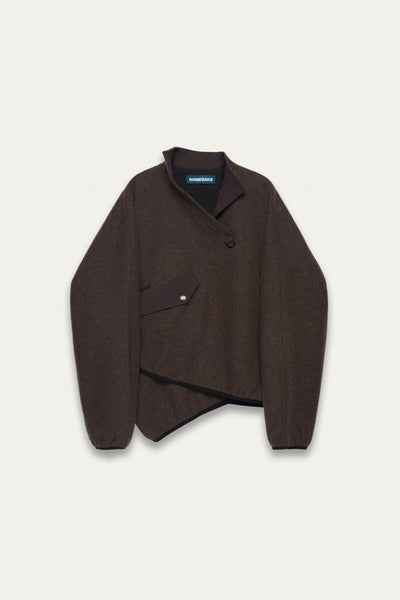 VENTURA N FLEECE STAGNANT BROWN