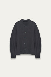 COMO FLEECE SHIRT ASH GREY