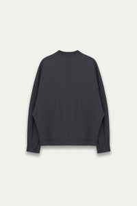 COMO FLEECE SHIRT ASH GREY