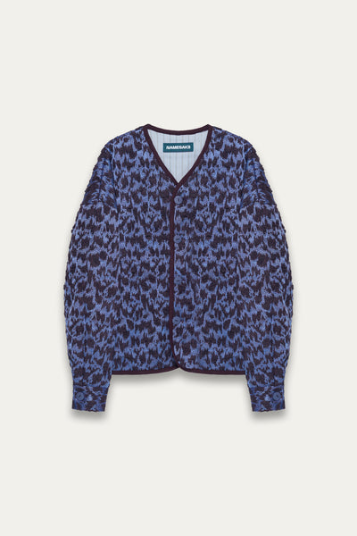 KORVER CARDIGAN DART PURPLE