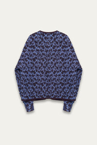 KORVER CARDIGAN DART PURPLE