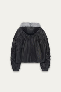YORK WINTER BOMBER PULLOVER EUPHORIC BLACK