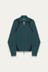 HORIZON ZIP SHIRT NAMESAKE GREEN