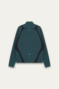 HORIZON ZIP SHIRT NAMESAKE GREEN