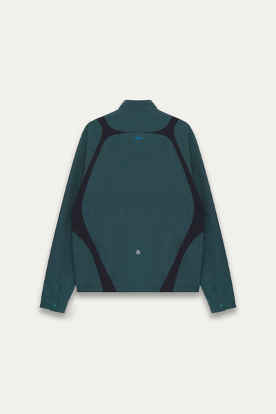 HORIZON ZIP SHIRT NAMESAKE GREEN