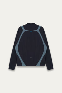 HORIZON ZIP SHIRT EUPHORIC BLACK